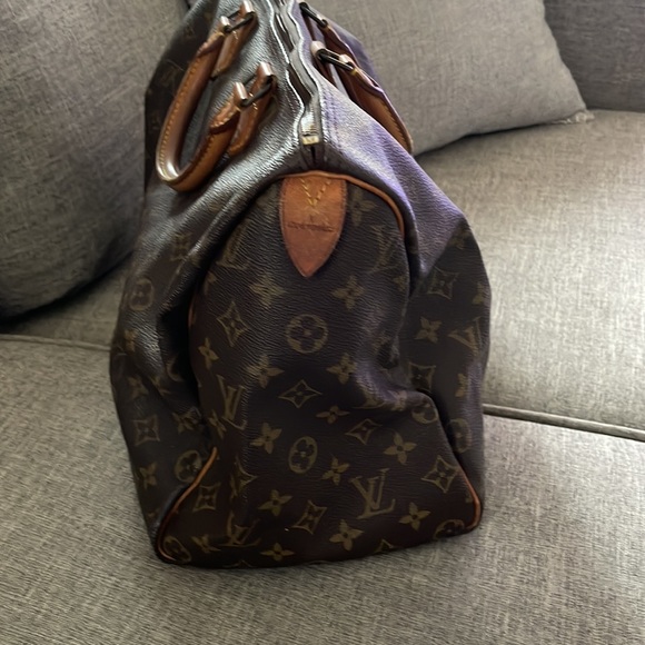 Louis Vuitton LV Hand Bag Speedy 40 Brown Monogram MB0931 - Picture 4 of 8